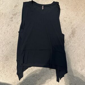 FP Movement by Free People Black Layered Tank Top
